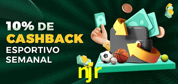 10% de bônus de cashback na njr