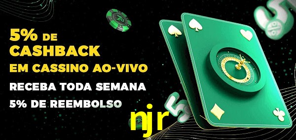 Promoções do cassino ao Vivo njr